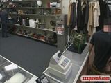 Busty Babe Convinced To Fuck Pawn Keeper