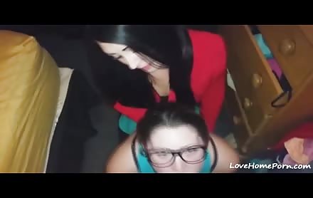 Lesbian Couple Gets Very Wild