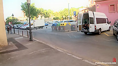 Spanish Hottie Naked And Fucked In Public