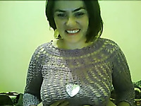Chubby MILF Showing Big Boobs And Pussy On Webcam Session