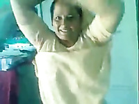 Desi Fatso Undressed And Exposed Her Really Flabby Belly And Booty