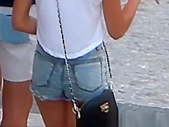 Insight Into The Neck Of A Girl On The Street