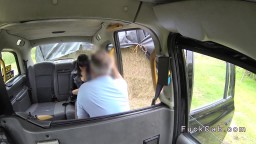 Masked Brunette Sucks And Fucks In Fake Taxi