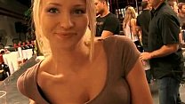Hot Chick In A Bar Shows Me Everything