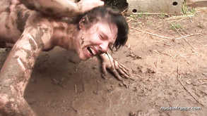 Nude Mud Wrestling And Anal Sex Punishment Outdoors