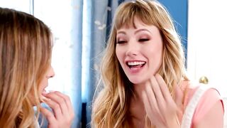 Two Lady Friends Started Experimenting With Pussy Licking And Lesbian Lovemaking